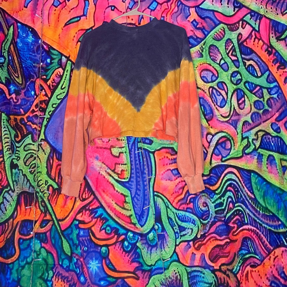 Ombré crop top
